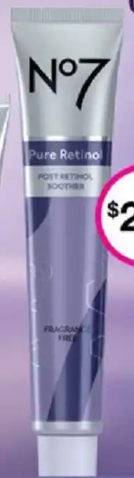 Priceline N°7 Pure Retinol offer