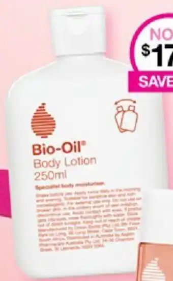 Priceline Bio-Oil Body Lotion 250ml offer