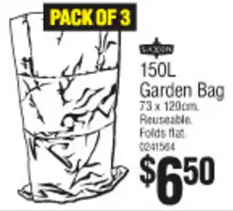 Bunnings Garden Bag 150L 73 x 120cm offer