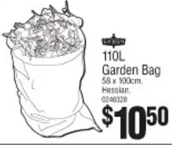 Bunnings Garden Bag 110L 58 x 100cm offer
