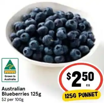 IGA Australian Blueberries 125g offer