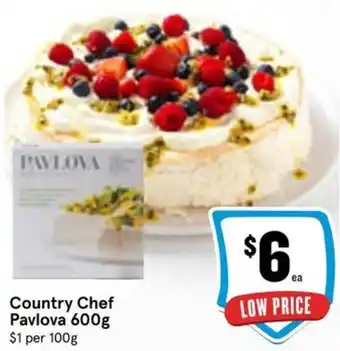 IGA Country Chef Pavlova 600g offer