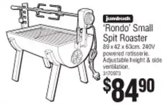 'Rondo' Small Spit Roaster 89 x 42 x 63cm