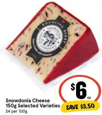 IGA Snowdonia Cheese 150g offer