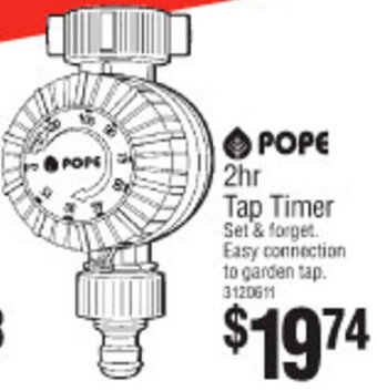 Bunnings Pope 2hr Tap Timer offer