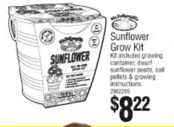 Bunnings Sunflower Grow Kit offer
