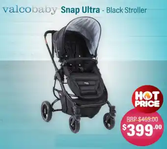 Snap Ultra - Black Stroller