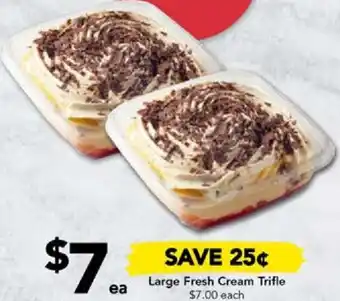 Drakes Large Fresh Cream Trifle offer