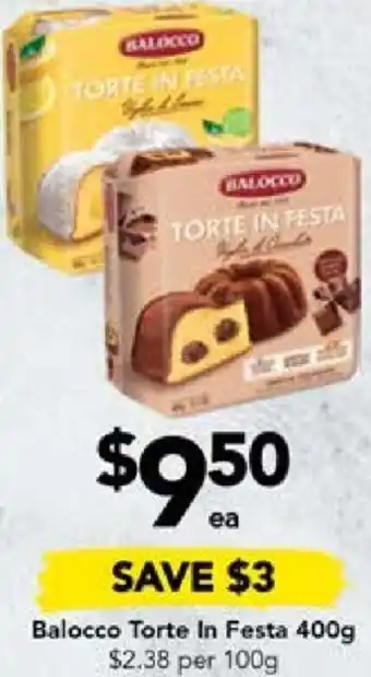 Drakes Balocco Torte In Festa 400g offer