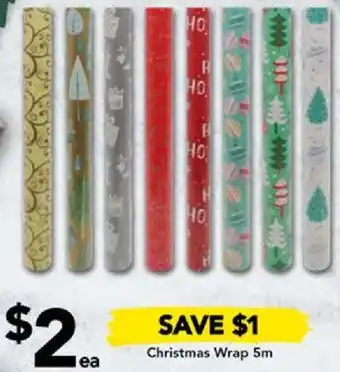 Drakes Christmas Wrap 5m offer