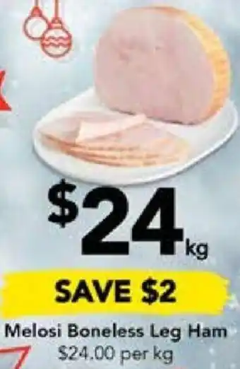 Drakes Melosi Boneless Leg Ham offer