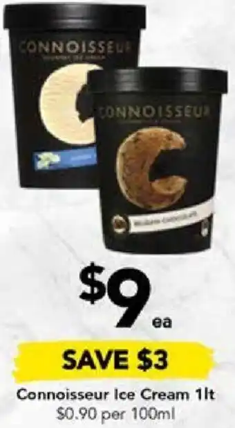 Drakes Connoisseur Ice Cream 1lt offer