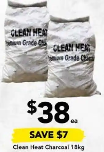 Drakes Clean Heat Charcoal 18kg offer