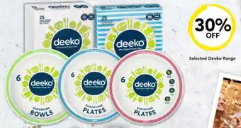 Drakes Selected Deeko Range offer