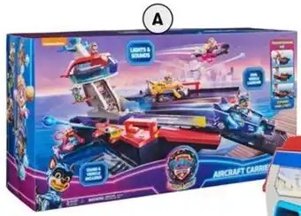 BIG W A. PAW Patrol The Mighty Movie Aircraft Carrier HQ Playset offer