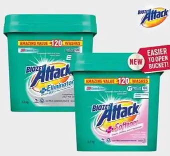 BIG W Biozet Attack Laundry Powder 5.4kg offer