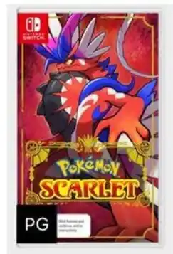 BIG W Pokémon Scarlet offer