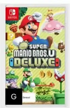 BIG W New Super Mario Bros U Deluxe offer