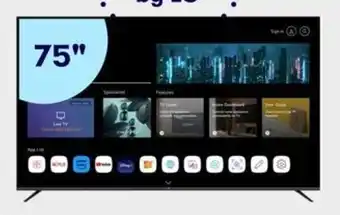 BIG W EKO 75" 4K Ultra HD TV with WebOS Hub offer
