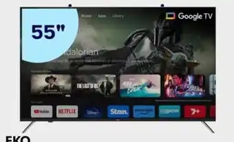BIG W EKO 55" 4K Ultra HD Google TV with Built-in Chromecast offer