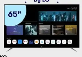 BIG W ΕΚΟ 65" 4K Ultra HD TV with webOS Hub offer