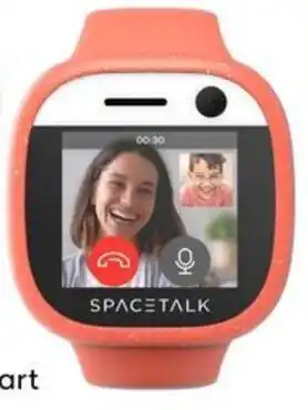 BIG W Spacetalk Adventurer Kids Smart Watch 4G - Coral offer