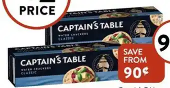 Foodworks Captain's Table Water Crackers 125g offer