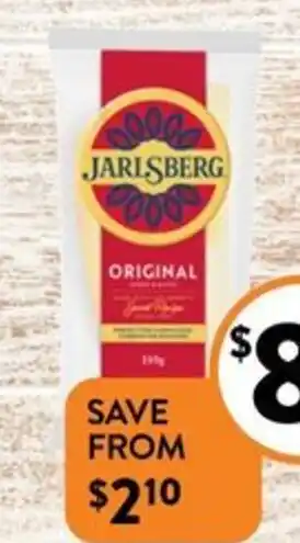 Foodworks Jarlsberg Cheese Wedge 230/250g offer