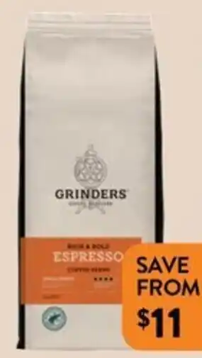 Foodworks Grinders Coffee Beans or Ground 1kg offer