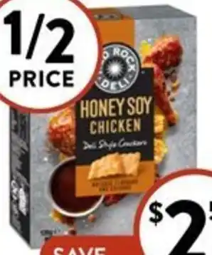 Foodworks Red Rock Deli Crackers 135g offer
