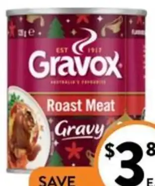 Gravox Instant Gravy or Sauce 120/140g