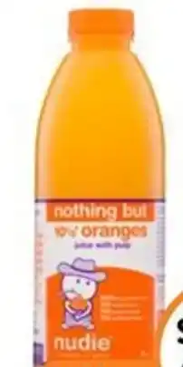 Foodworks Nudie Nothing But Juice 11 offer