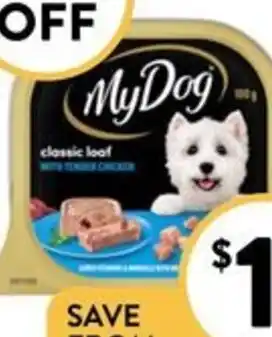 Foodworks My Dog Wet Food 100g offer