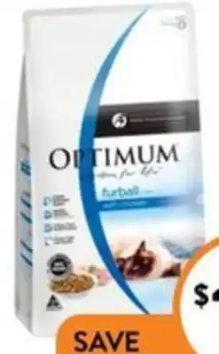 Foodworks Optimum Dry Cat Food 1.8/2kg offer
