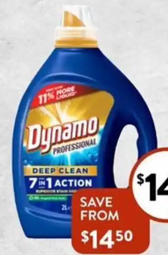 Foodworks Dynamo Professional Laundry Liquid 21 offer