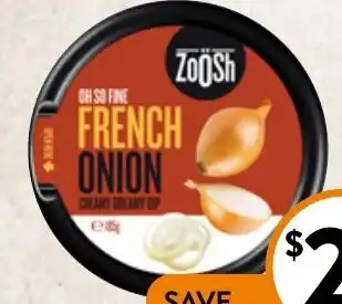 Foodworks ZoOsh Classic Dip 185g offer