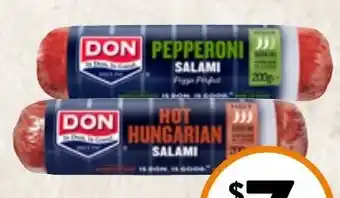 Foodworks Don Salami Chub 200g offer
