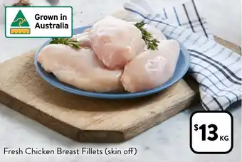 Fresh Chicken Breast Fillets (skin off)
