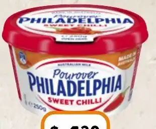 Foodworks Philadelphia Sweet Chilli Philly Tub 250g offer