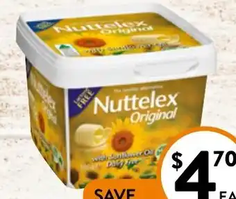 Nuttelex Spread or Margarine 500g