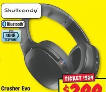 JB Hi-Fi Crusher Evo Wireless Headphones offer