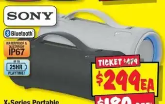 JB Hi-Fi X-Series Portable Bluetooth Party Speaker offer