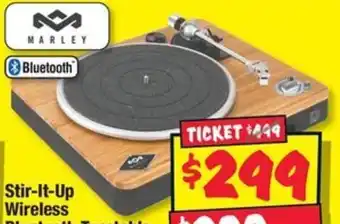 JB Hi-Fi Stir-It-Up Wireless Bluetooth Turntable offer