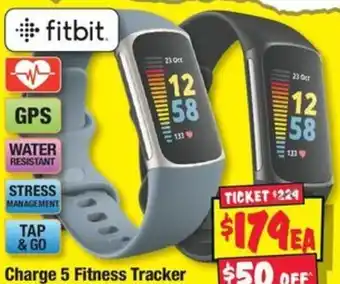 JB Hi-Fi Charge 5 Fitness Tracker offer