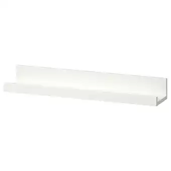 IKEA Mosslanda Picture ledge, white, 55 cm offer