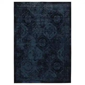 IKEA VonsbÄk Rug, low pile, dark blue, 200x300 cm offer