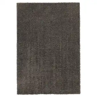 IKEA VindebÄk Rug, high pile, grey-brown, 133x195 cm offer