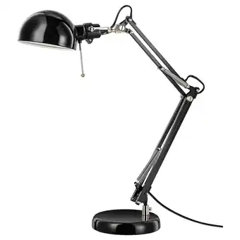 IKEA ForsÅ Work lamp, black offer