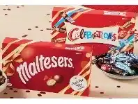 Coles Mars Maltesers or Celebrations 320g-400g offer