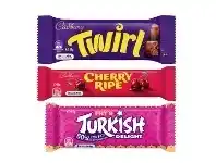 Coles Cadbury Medium Bars 30g-60g or Kinder Bueno Bars 39g-43g offer